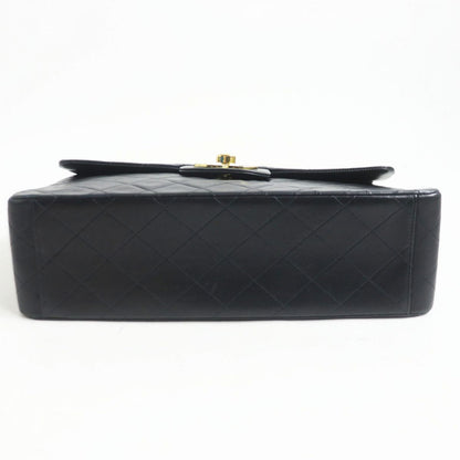 Chanel Vintage Lambskin Turnlock Flap Shoulder Bag