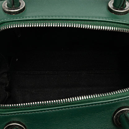 Chanel Leather Mini Boston Bag