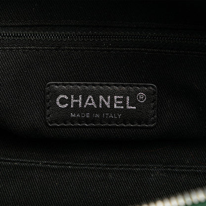 Chanel Leather Mini Boston Bag