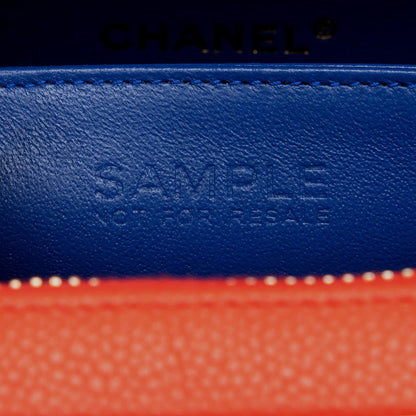 Chanel Caviar Skin CC Filigree Vanity Bag