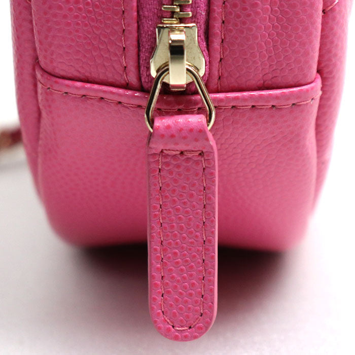 Chanel Caviar Skin Matelasse Shoulder Bag