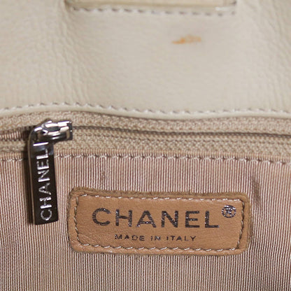 Chanel PST beige Caviar Silver