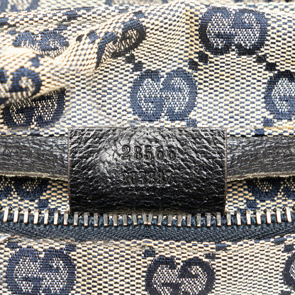 Gucci Canvas Leather Waist Bag 28566