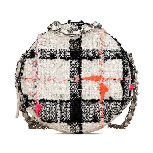 Chanel Tweed Coco Mark Chain Shoulder Bag