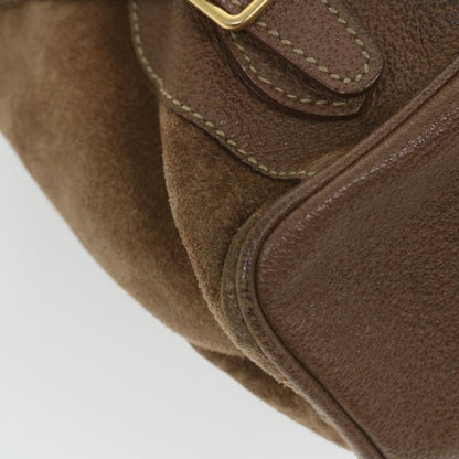 GUCCI Bamboo Backpack Suede Brown 003 1817 0016  th4222