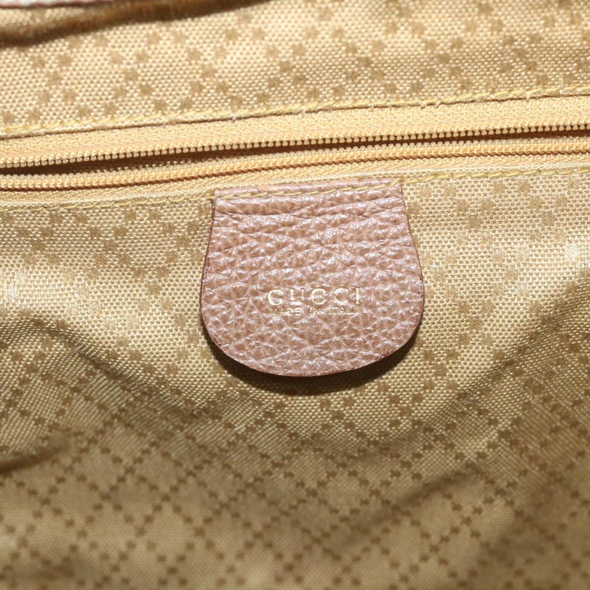 GUCCI Bamboo Backpack Suede Brown 003 1817 0016  th4222