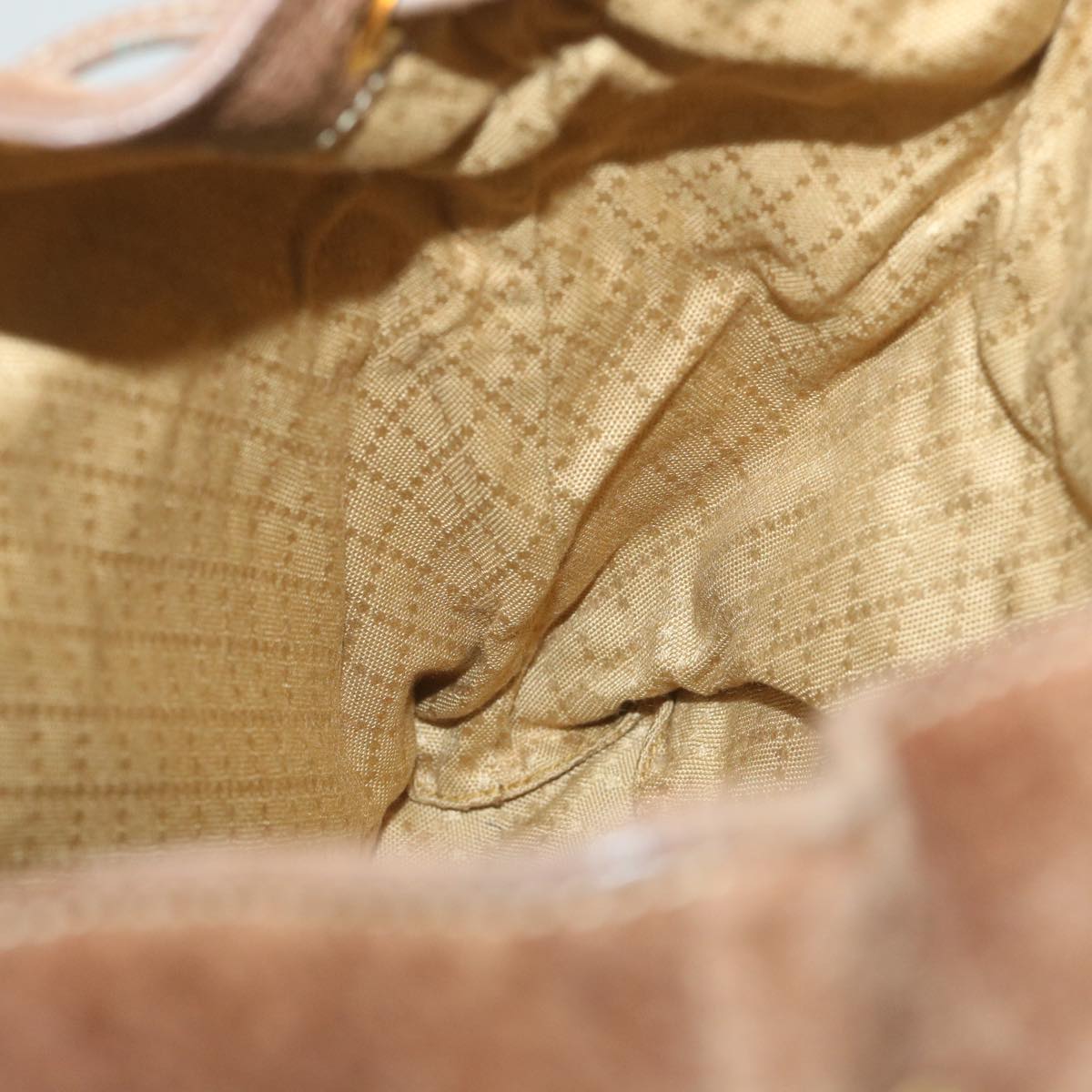 GUCCI Bamboo Backpack Suede Brown 003 1817 0016  th4222