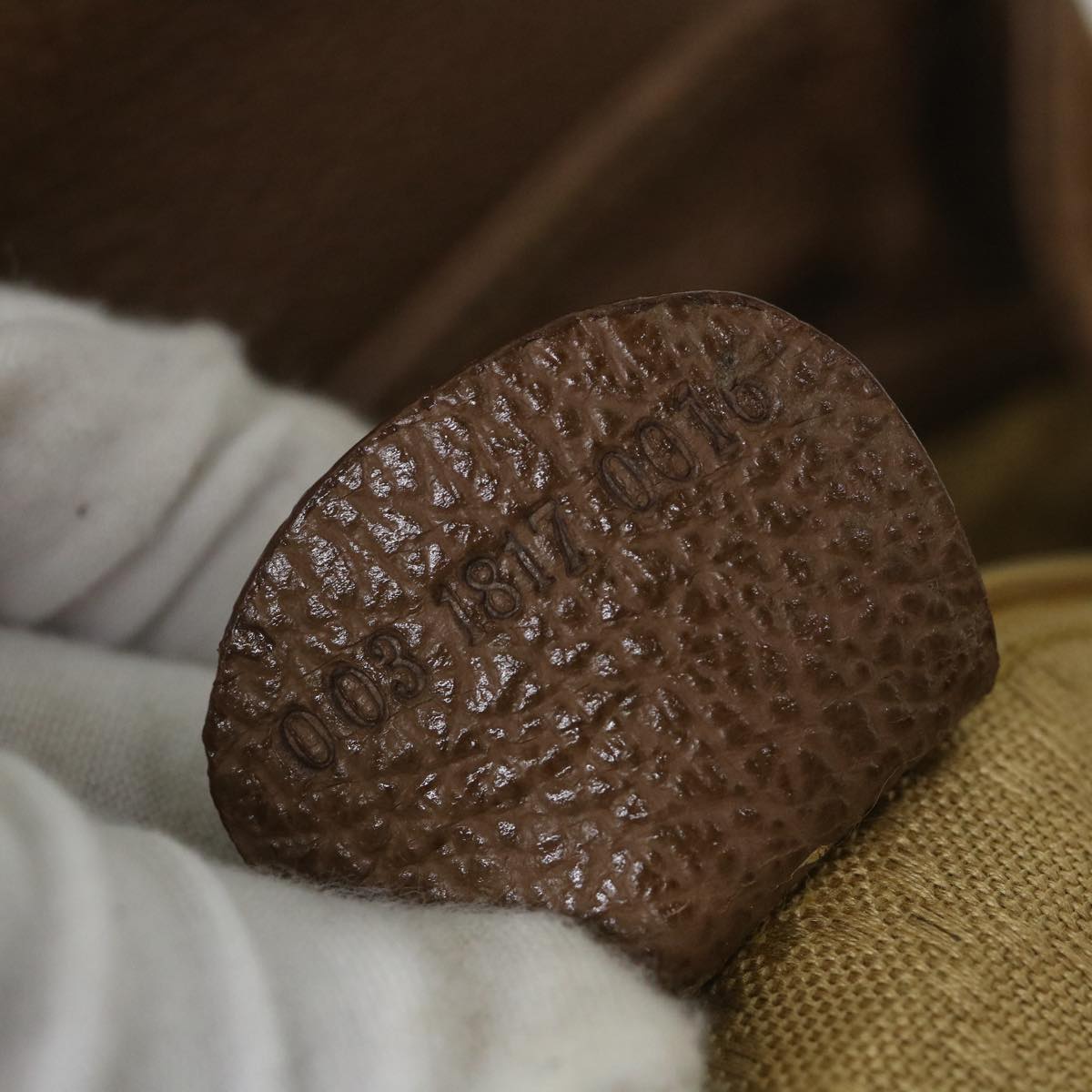 GUCCI Bamboo Backpack Suede Brown 003 1817 0016  th4222