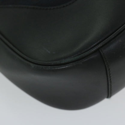 GUCCI Bamboo Hand Bag Leather Black 001 4058 2404  th4342
