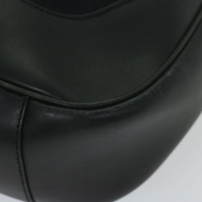 GUCCI Bamboo Hand Bag Leather Black 001 4058 2404  th4342