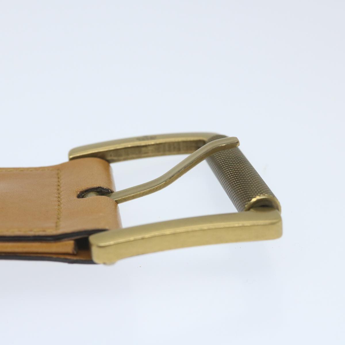 GUCCI Belt Canvas 30.3""-32.3"" Beige Brown 109327 1278