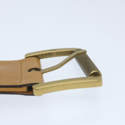 GUCCI Belt Canvas 30.3""-32.3"" Beige Brown 109327 1278