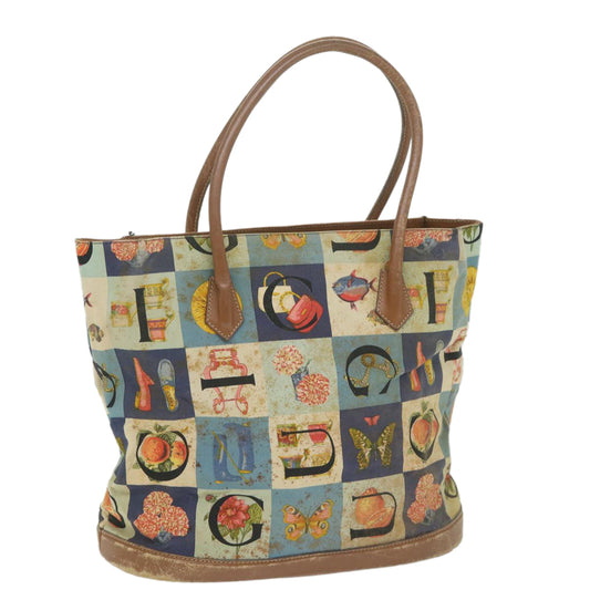 GUCCI Tote Bag Canvas Multicolor 1331