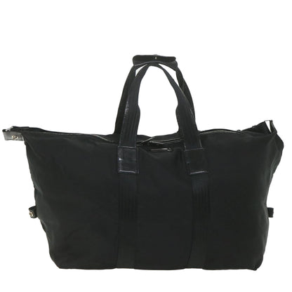 GUCCI Boston Bag Canvas 2way Black 1360
