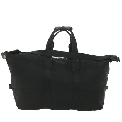 GUCCI Boston Bag Canvas 2way Black 1360