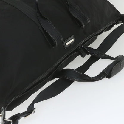 GUCCI Boston Bag Canvas 2way Black 1360