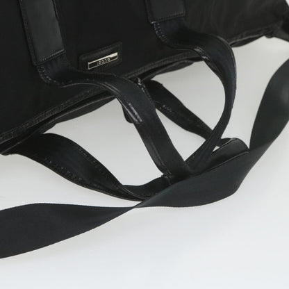 GUCCI Boston Bag Canvas 2way Black 1360