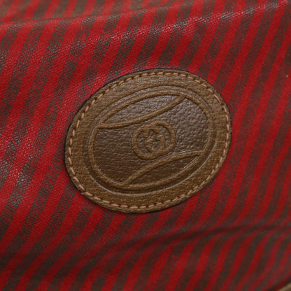 GUCCI Boston Bag Coated Canvas Red 89 19 001 1362