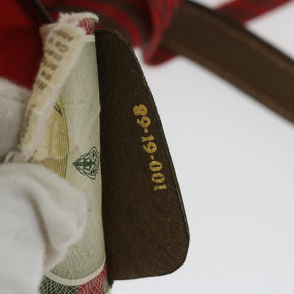 GUCCI Boston Bag Coated Canvas Red 89 19 001 1362