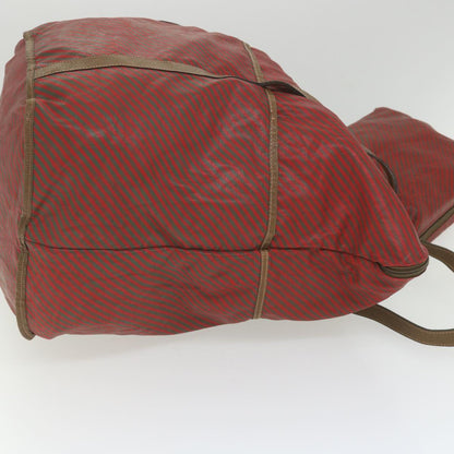 GUCCI Boston Bag Coated Canvas Red 89 19 001 1362