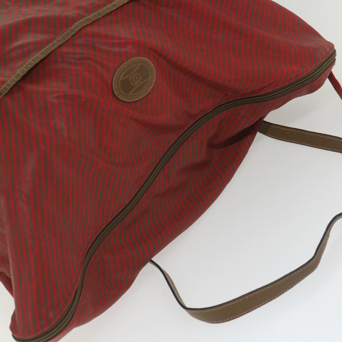 GUCCI Boston Bag Coated Canvas Red 89 19 001 1362