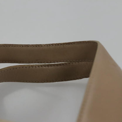 CHANEL New Travel line Hand Bag Nylon Beige CC ti2693