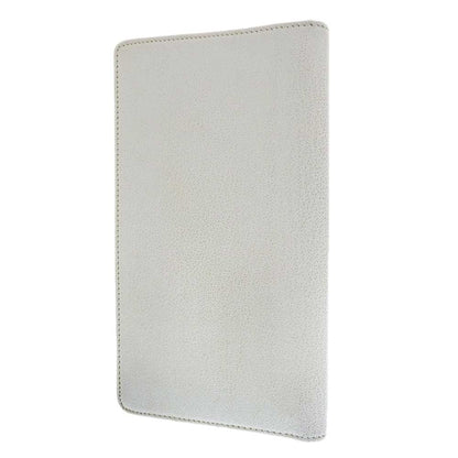 Chanel Camellia Leather Bifold Long Wallet Ivory