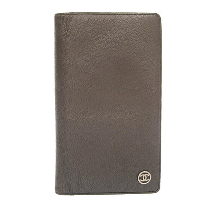 Chanel Metallic Lambskin Bifold Long Wallet