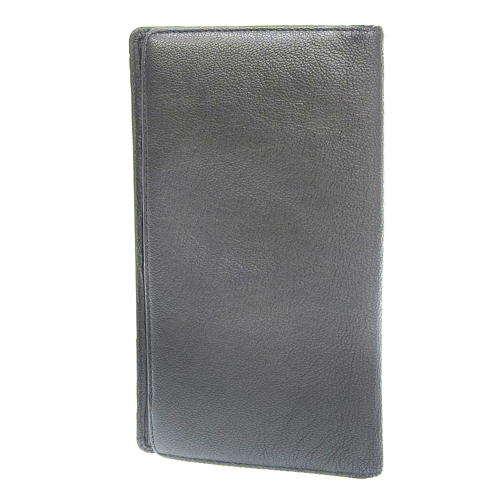 Chanel Metallic Lambskin Bifold Long Wallet