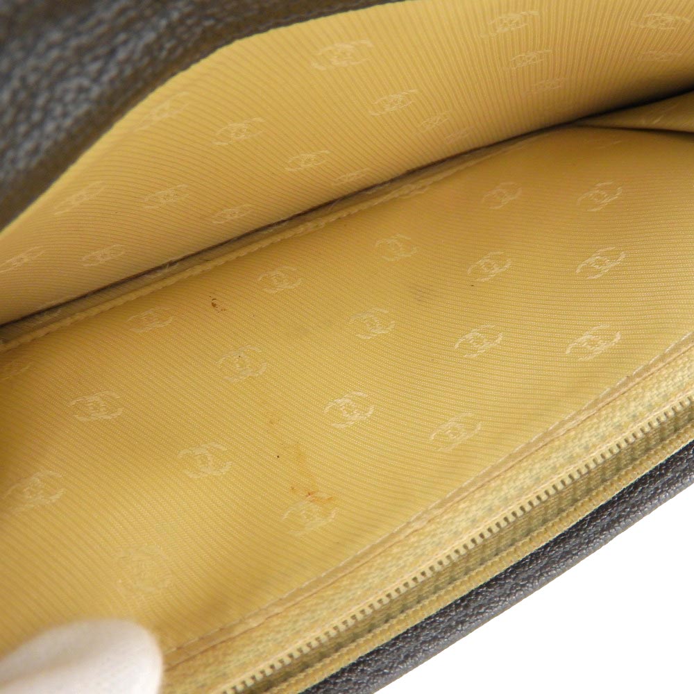 Chanel Metallic Lambskin Bifold Long Wallet