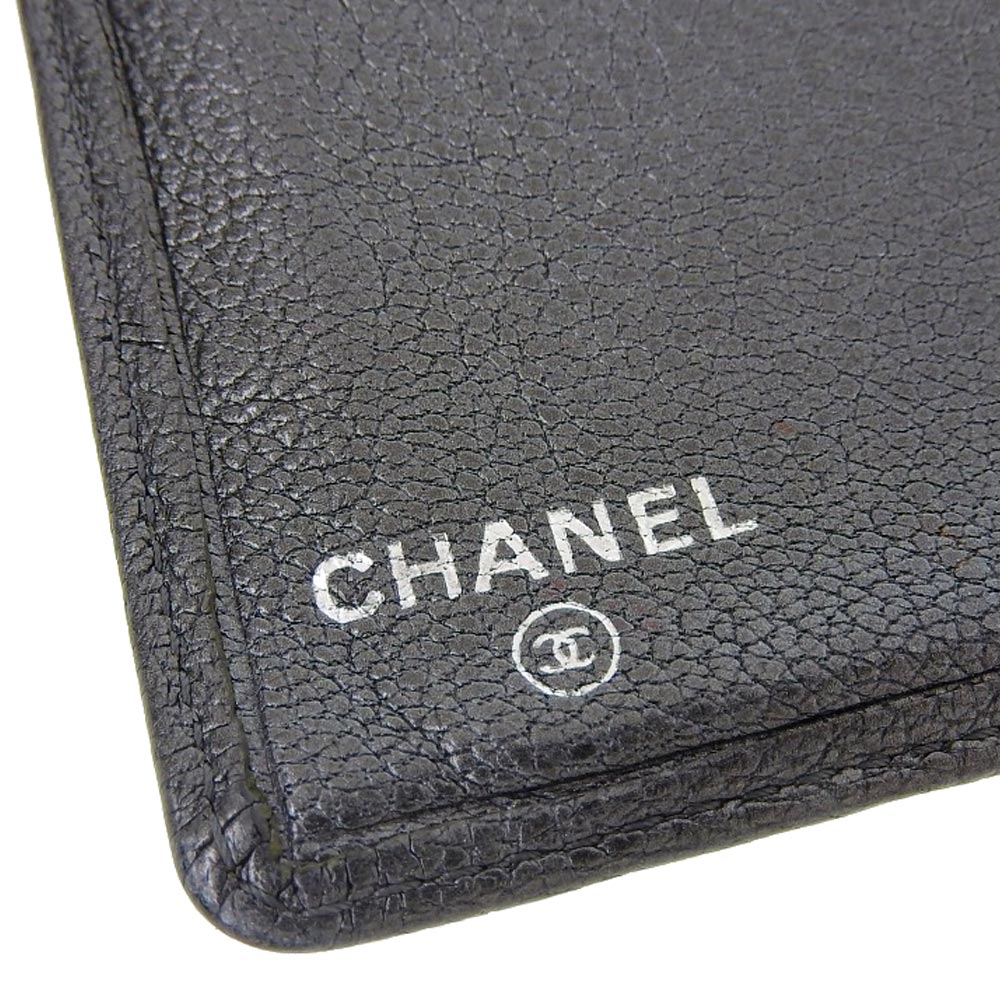 Chanel Metallic Lambskin Bifold Long Wallet