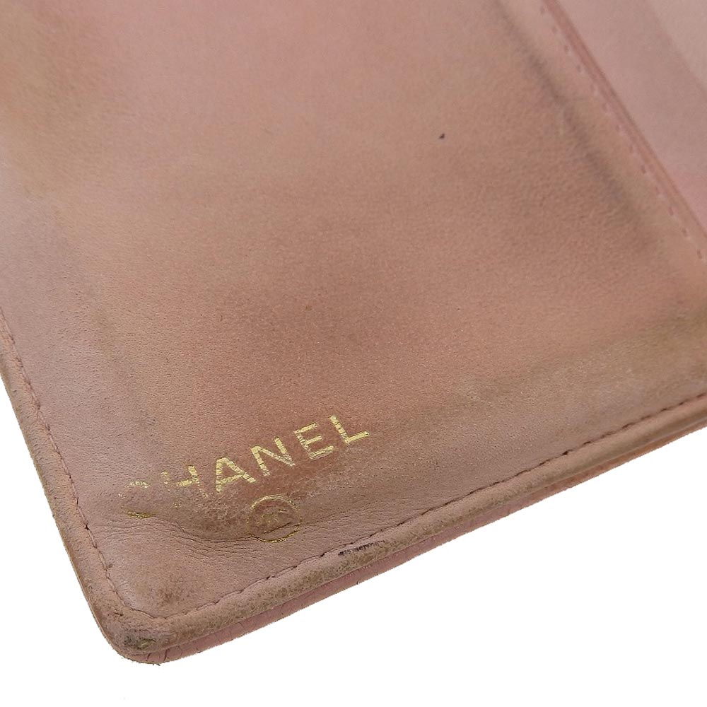 Chanel Caviar Skin Folding Wallet with Coin Purse A13497
