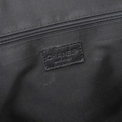Chanel Wild Stitch Leather Handbag Black
