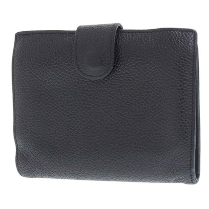 Chanel Caviar Skin Bifold Wallet with Coin Pocket A13497