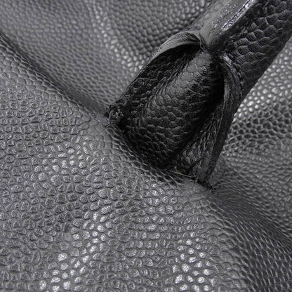 Chanel Caviar Skin Coco Mark Turn Lock Shoulder Bag Vintage