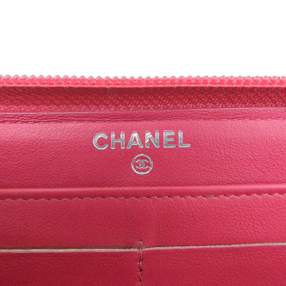Chanel Coco Mark Long Wallet Pink A69091