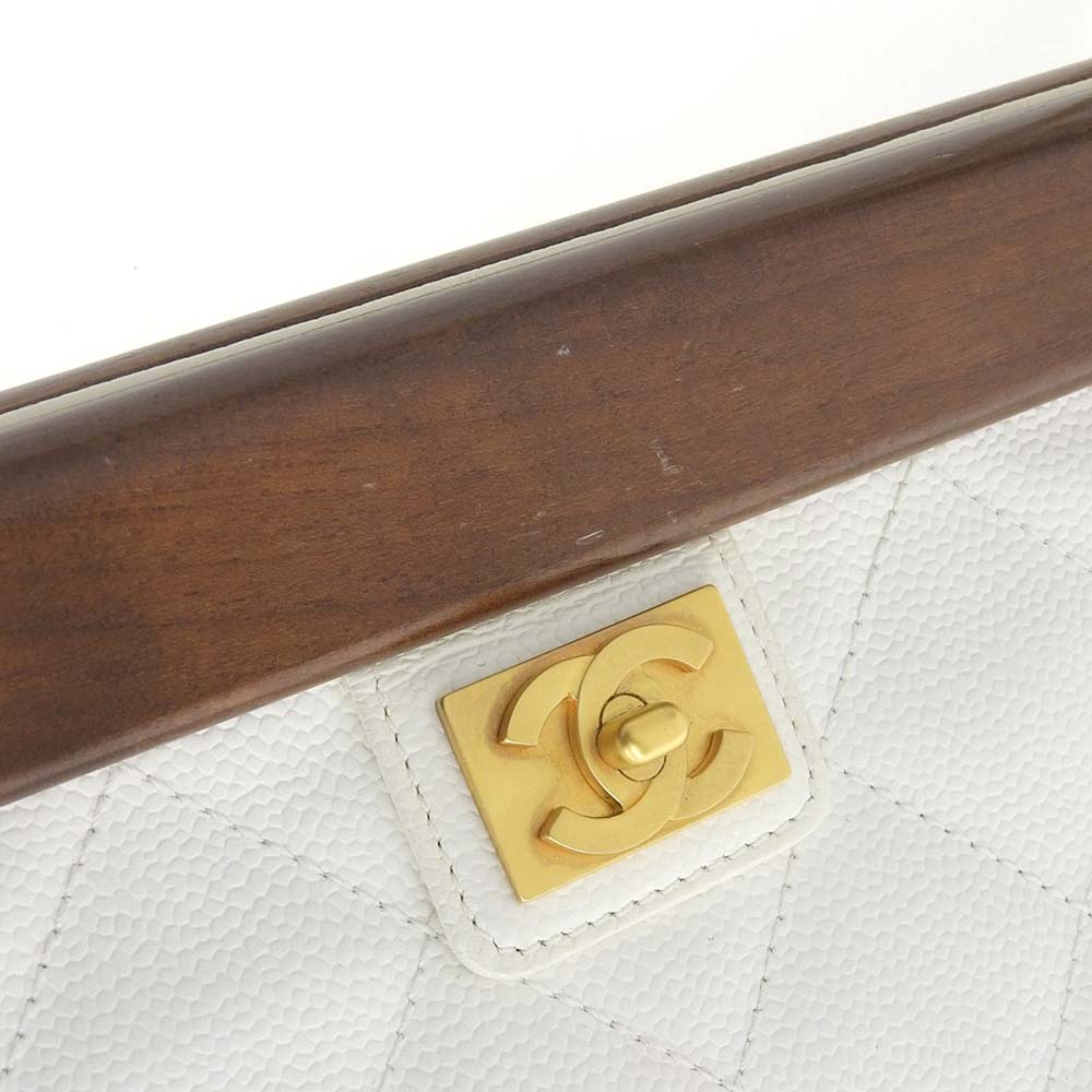 Chanel Caviar Skin Vintage Shoulder Bag