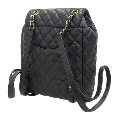 Chanel Leather Coco Mark Backpack A91121