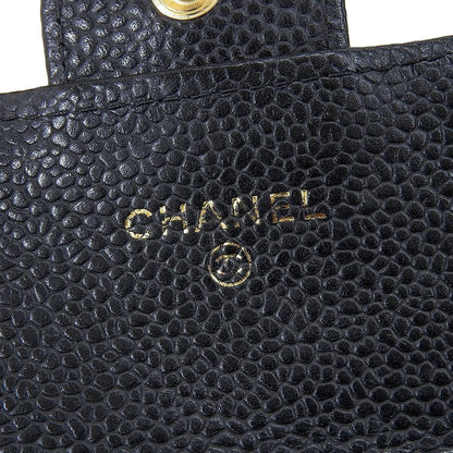 Chanel Caviar Skin Long Wallet A80758