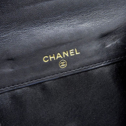 Chanel Caviar Skin Bifold Wallet Black