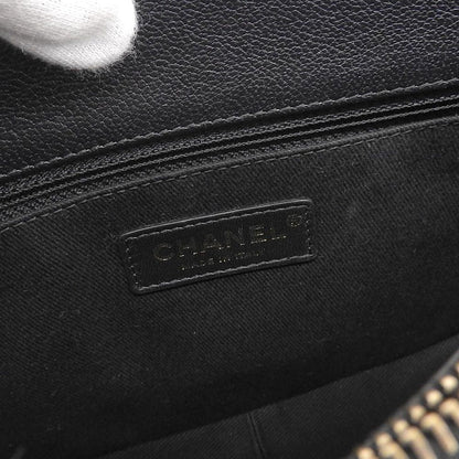 Chanel Calfskin 2WAY Bag Handbag A93460