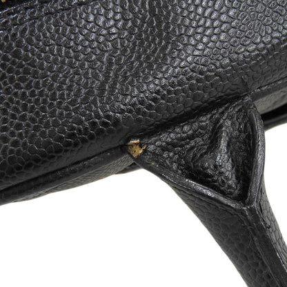 Chanel Caviar Skin Mini Boston Bag A20996