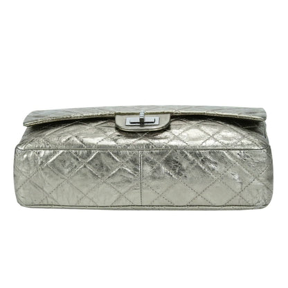 Chanel 2.55 Reissue Jumbo Gold Aged Calfskin Ruthenium