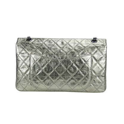 Chanel 2.55 Reissue Jumbo Gold Aged Calfskin Ruthenium