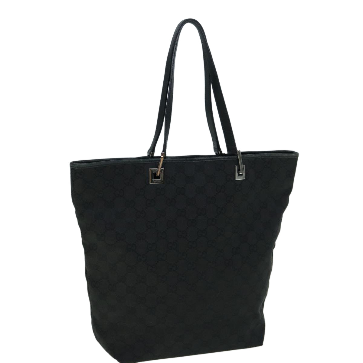 GUCCI GG Canvas Tote Bag Black 31243  uy150