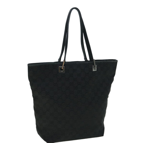 GUCCI GG Canvas Tote Bag Black 31243  uy150