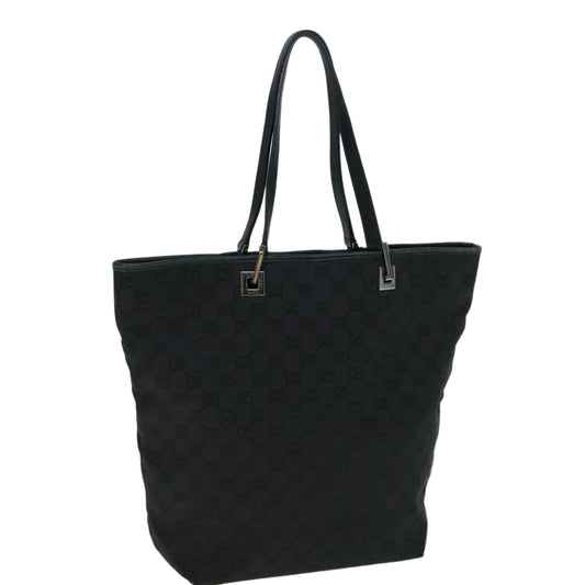 GUCCI GG Canvas Tote Bag Black 31243  uy150