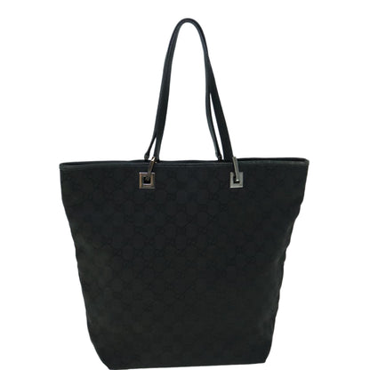GUCCI GG Canvas Tote Bag Black 31243  uy150