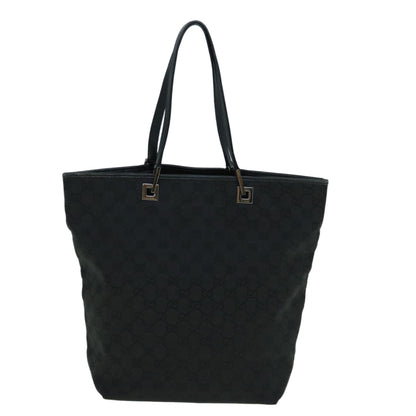 GUCCI GG Canvas Tote Bag Black 31243  uy150