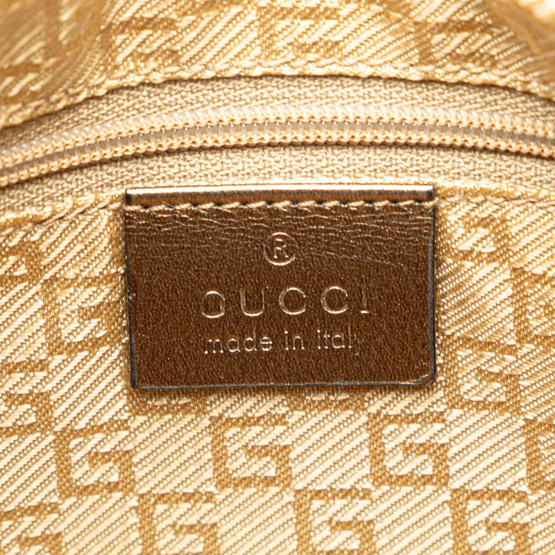 Gucci Canvas Leather Shoulder Bag 0014186